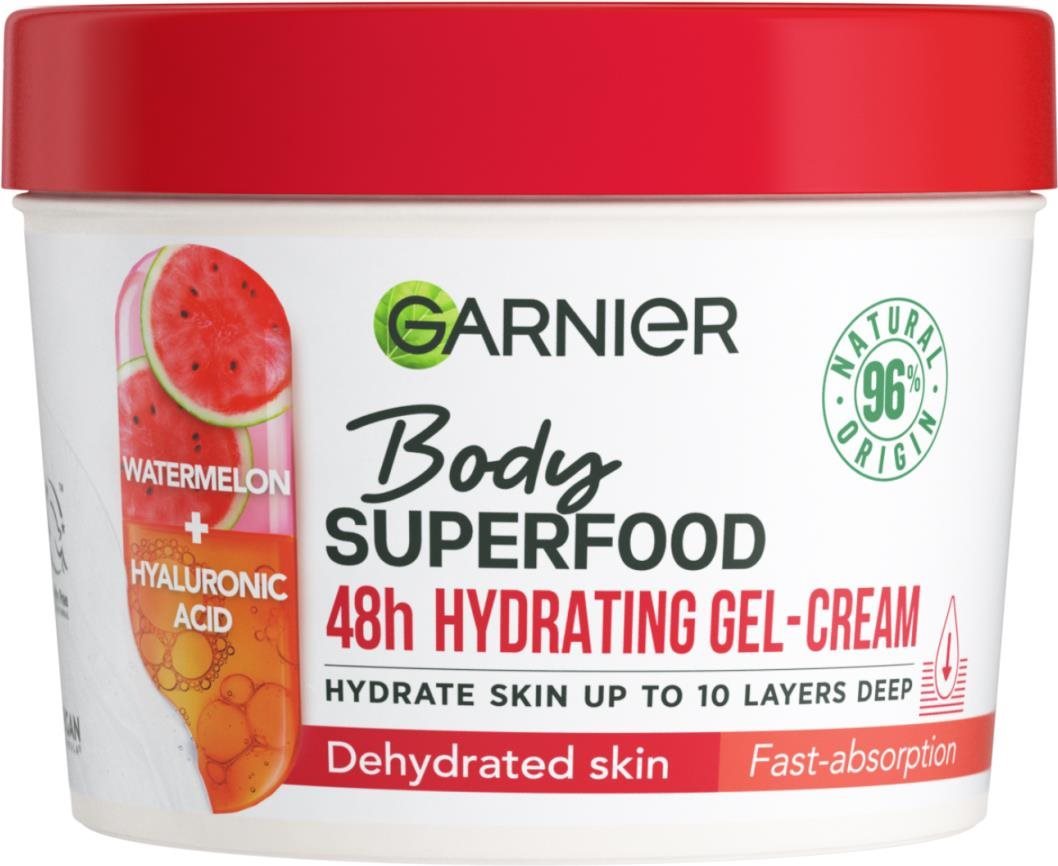 GARNIER Body Superfood Testápoló zselé dinnyével 380 ml Testápoló...