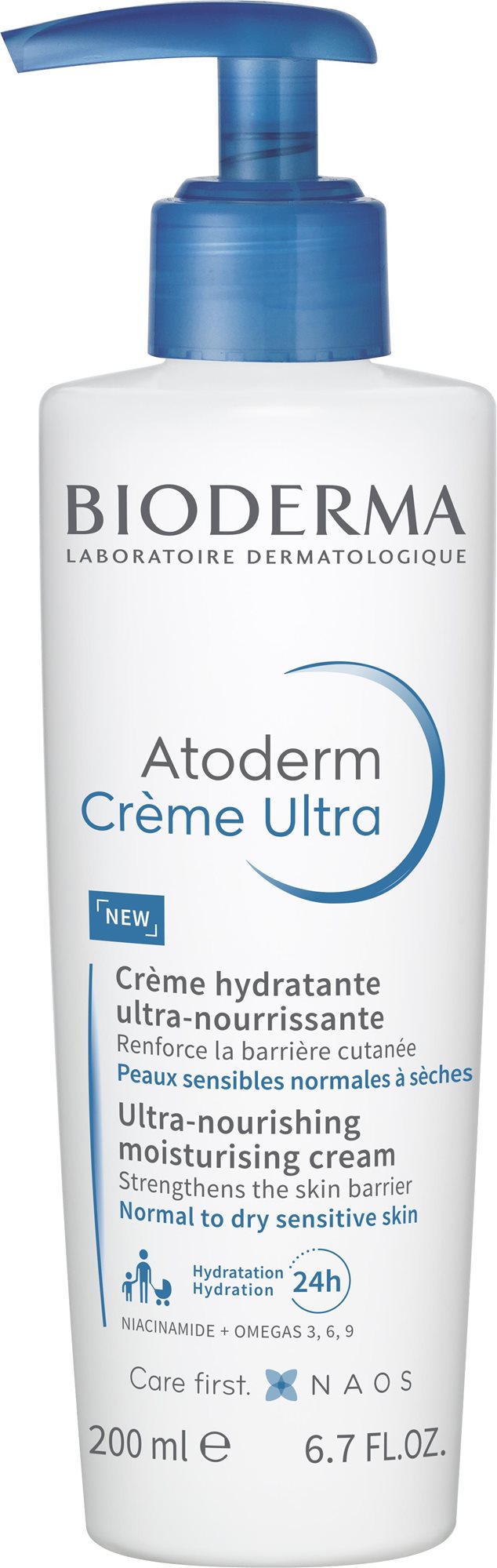 BIODERMA Atoderm Ultra Krém 200 ml Testápoló krém
