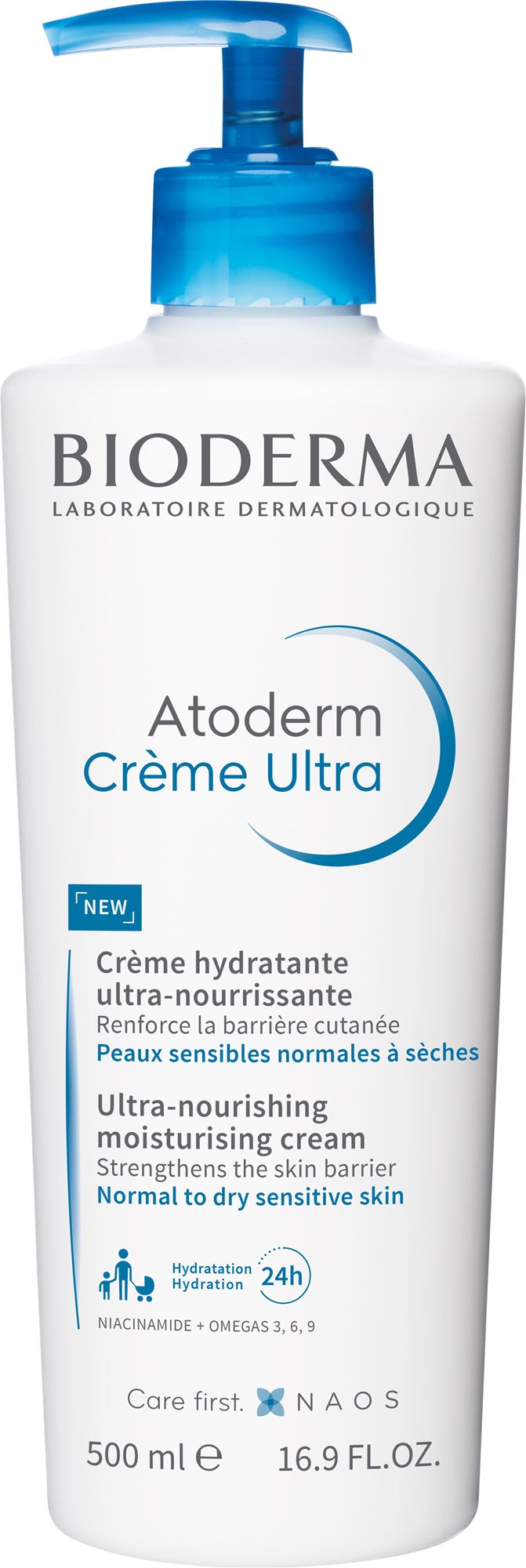 BIODERMA Atoderm Ultra Krém 500 ml Testápoló krém