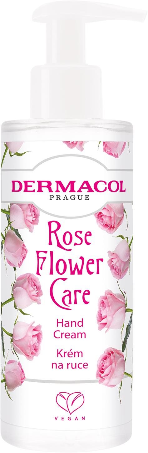 DERMACOL Flower care krém na ruky Ruže 150 ml Krém na ruky