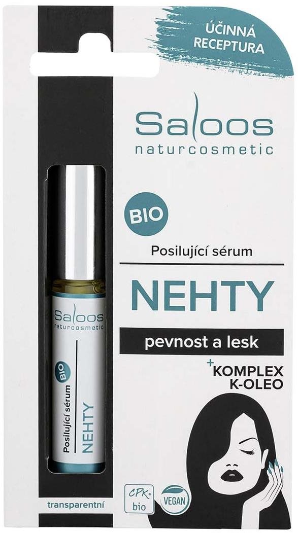 SALOOS Bio, sérum na nechty, 7 ml Výživa na nechty