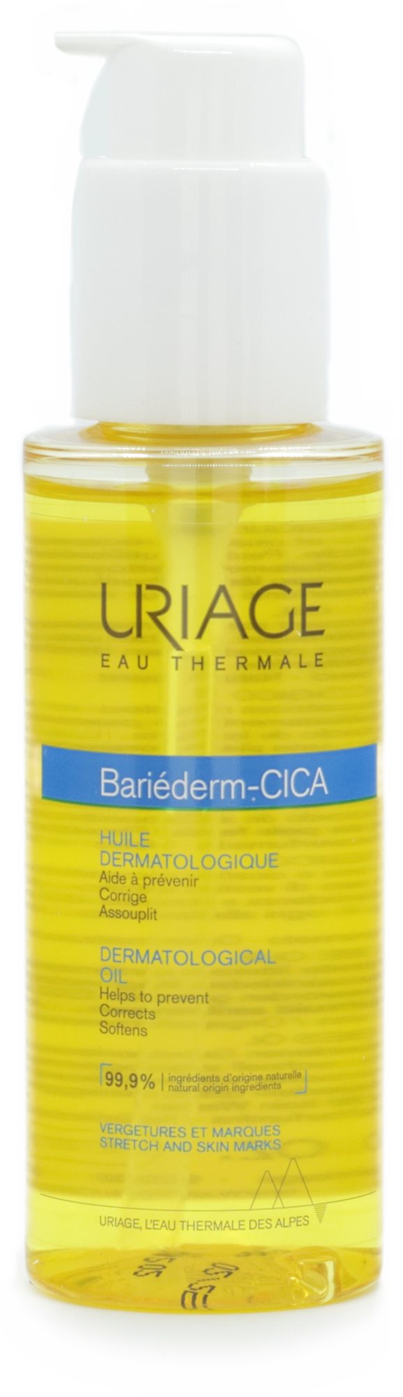 URIAGE Bariéderm Cica Dermatological Oil 100 ml Masszázsolaj