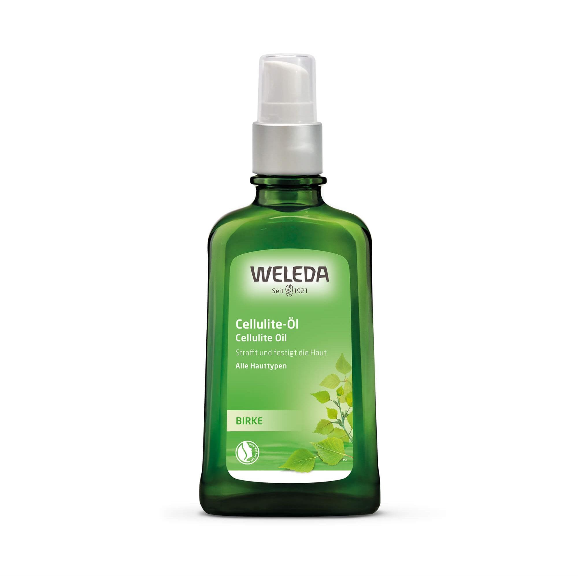 WELEDA Brezový olej na celulítidu 200 ml Masážny olej