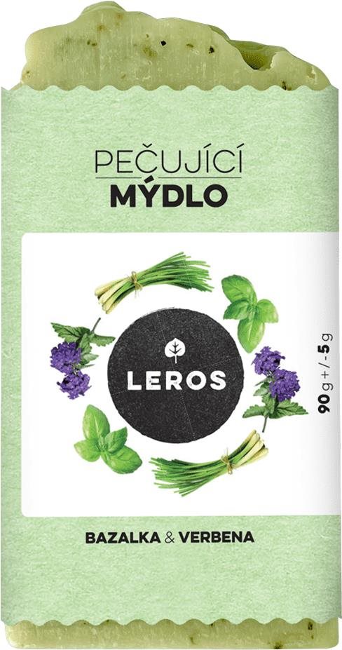 LEROS Starostlivé mydlo Bazalka & Verbena Sprchový krém