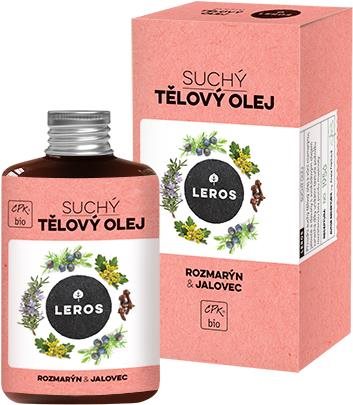 LEROS Száraz testolaj Rozmaring & Boróka 100 ml Masszázsolaj