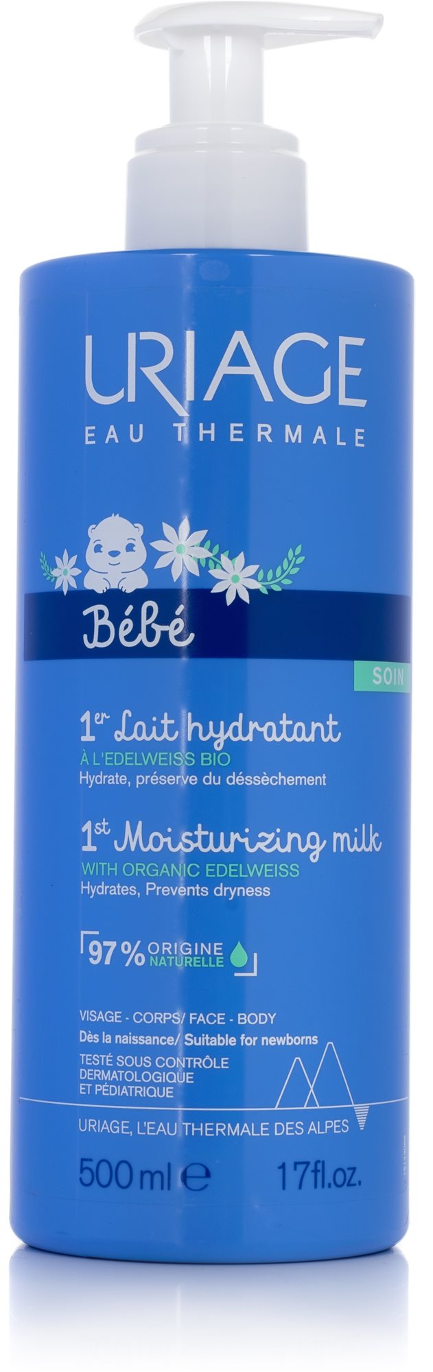 URIAGE Bébé 1st Lait Hydratant 500 ml Testápoló