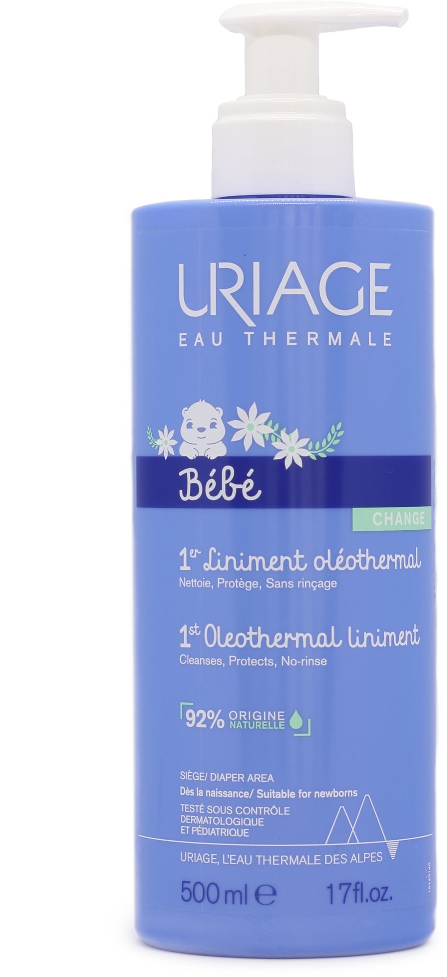 URIAGE Bébé 1st Oleothermal Liniment 500 ml Detský telový krém
