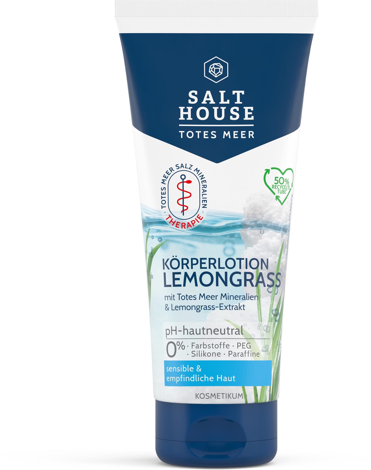 SALT HOUSE Testápoló citromfűvel 200 ml Testápoló