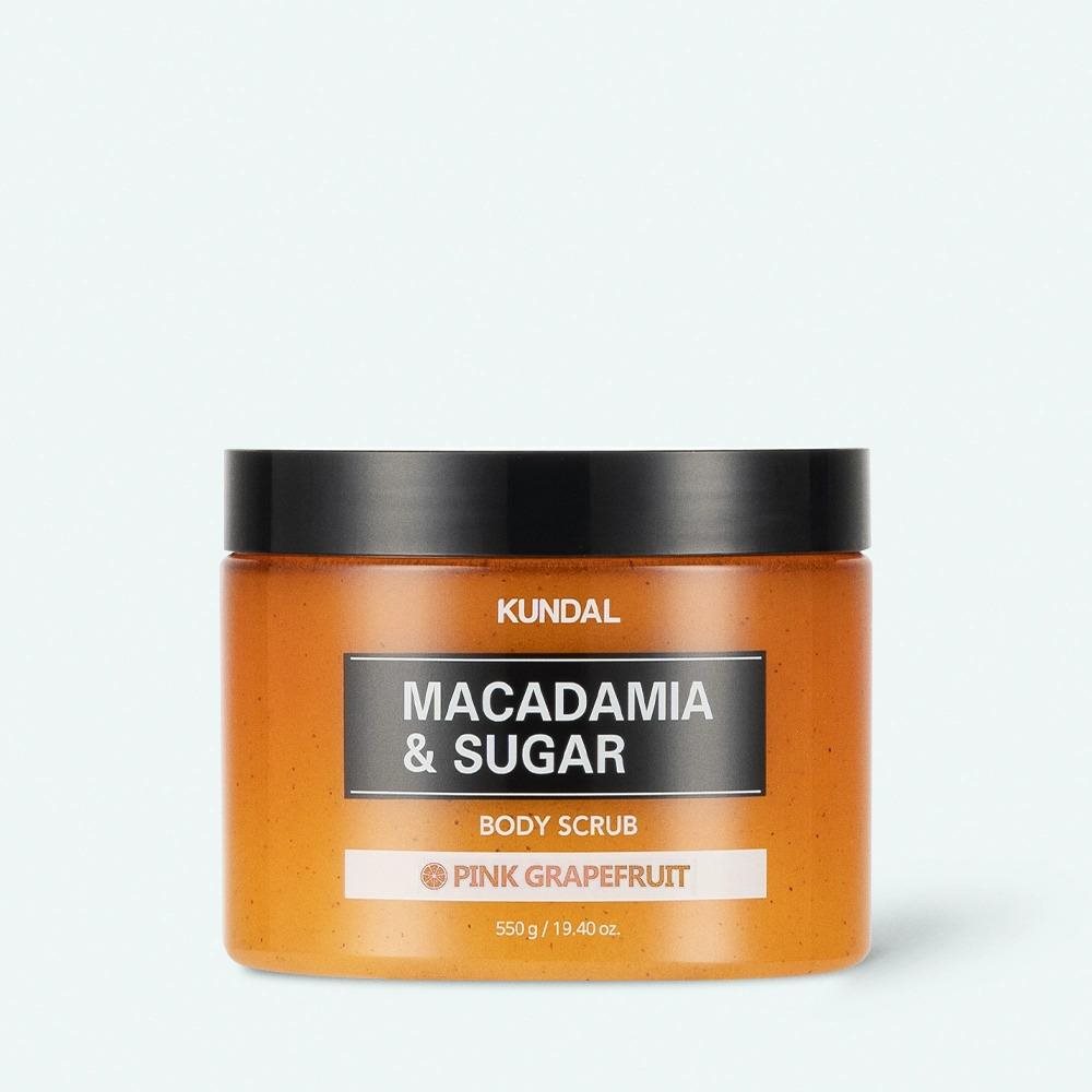 KUNDAL Macadamia & Sugar Body Scrub Pink Grapefriut 550 ml Peeling...