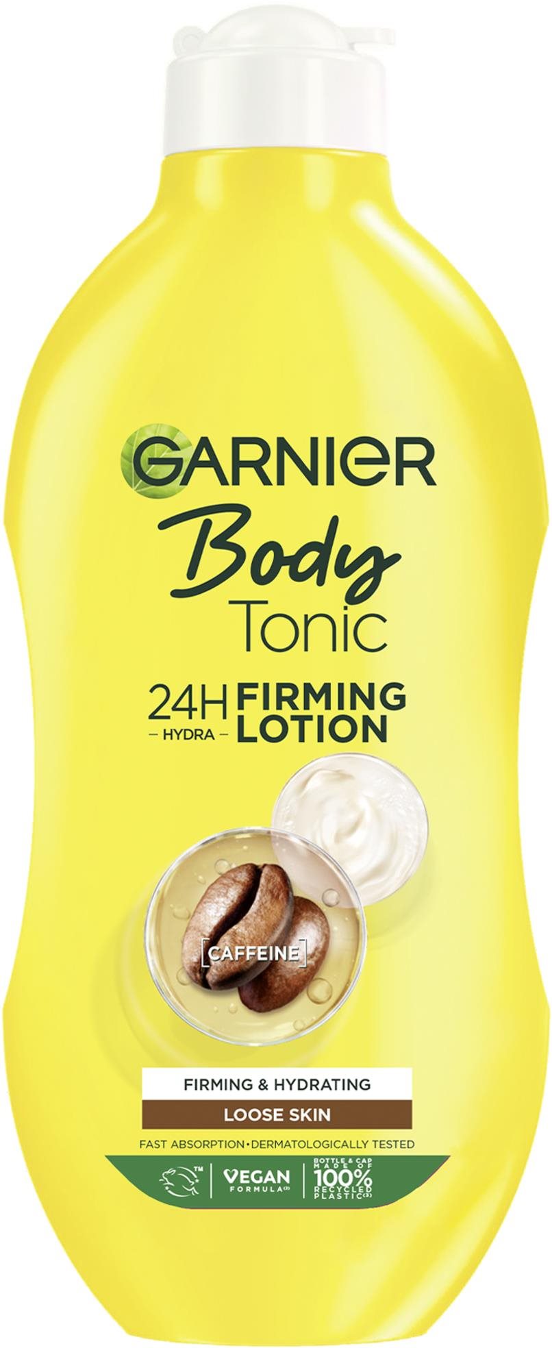 GARNIER Body Tonic 24H Firming Lotion Caffeine 400 ml Testápoló