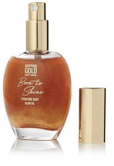 DRIPPING GOLD Born to Shine Hydratačný olej s trblietkami Bronze 50...