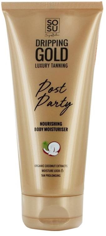 DRIPPING GOLD Post Party - hidratáló, 200ml Testápoló krém