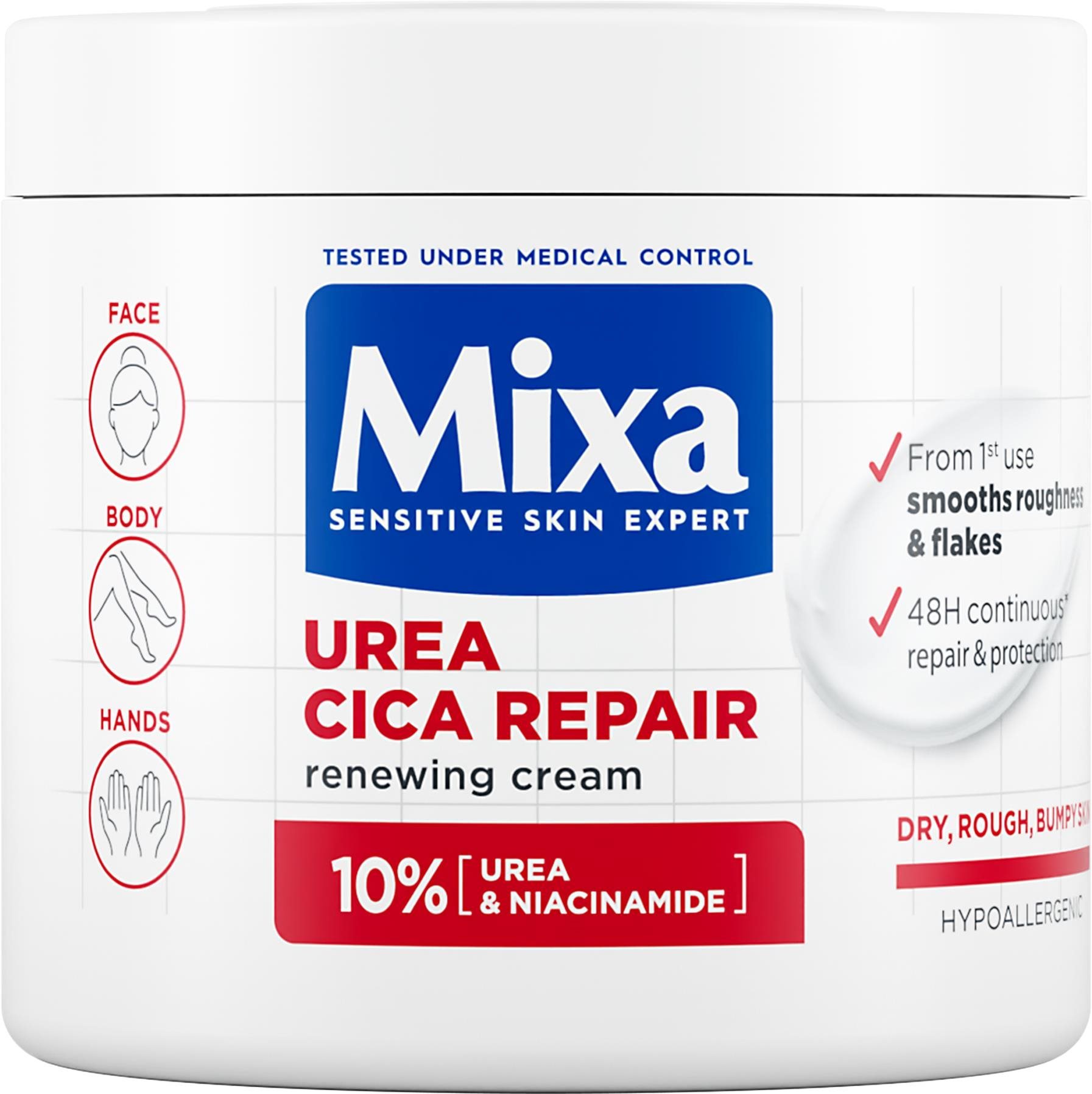 MIXA Urea Cica Repair+ 400ml Testápoló krém