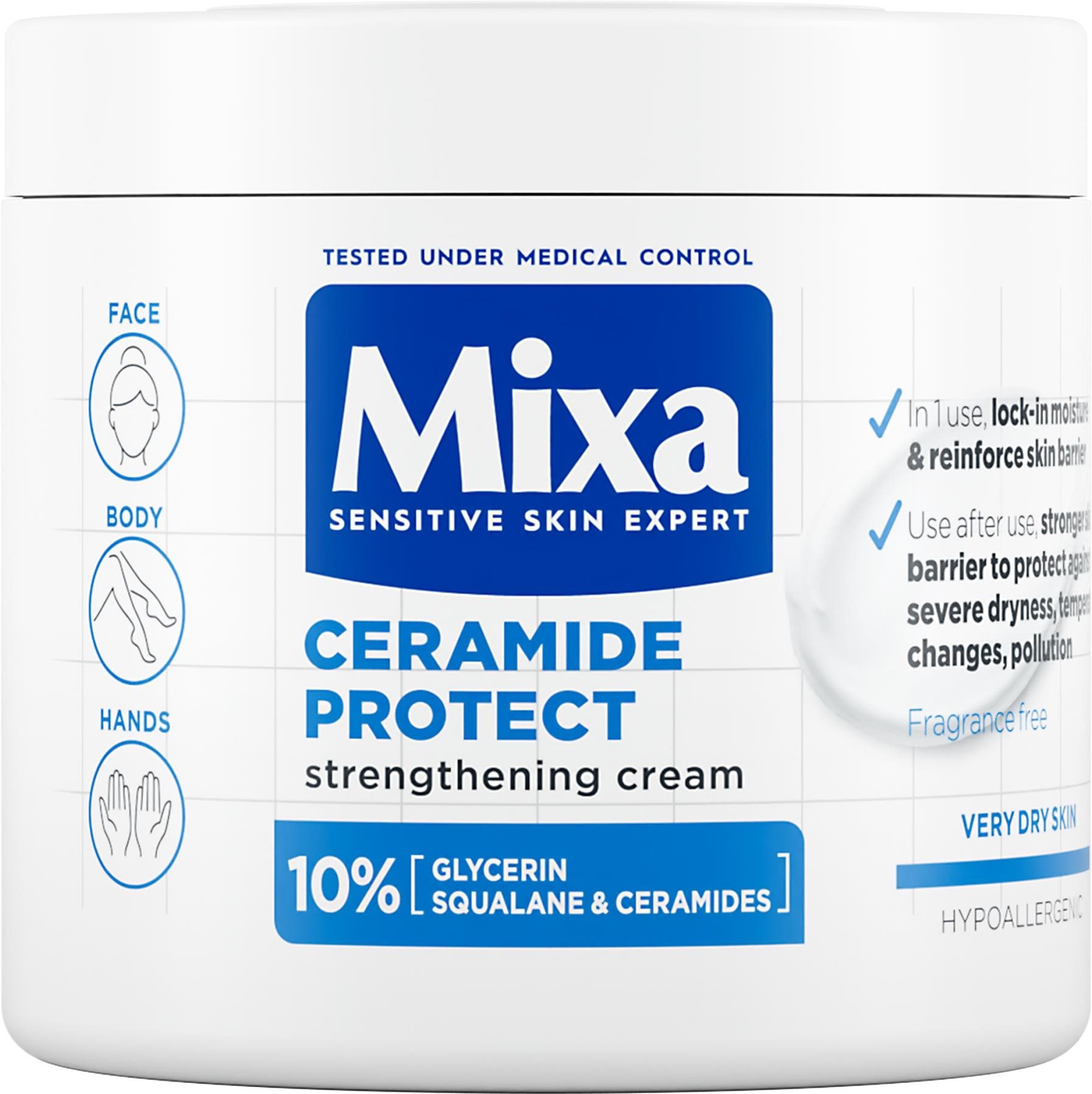 MIXA Ceramide Protect 400 ml Telový krém