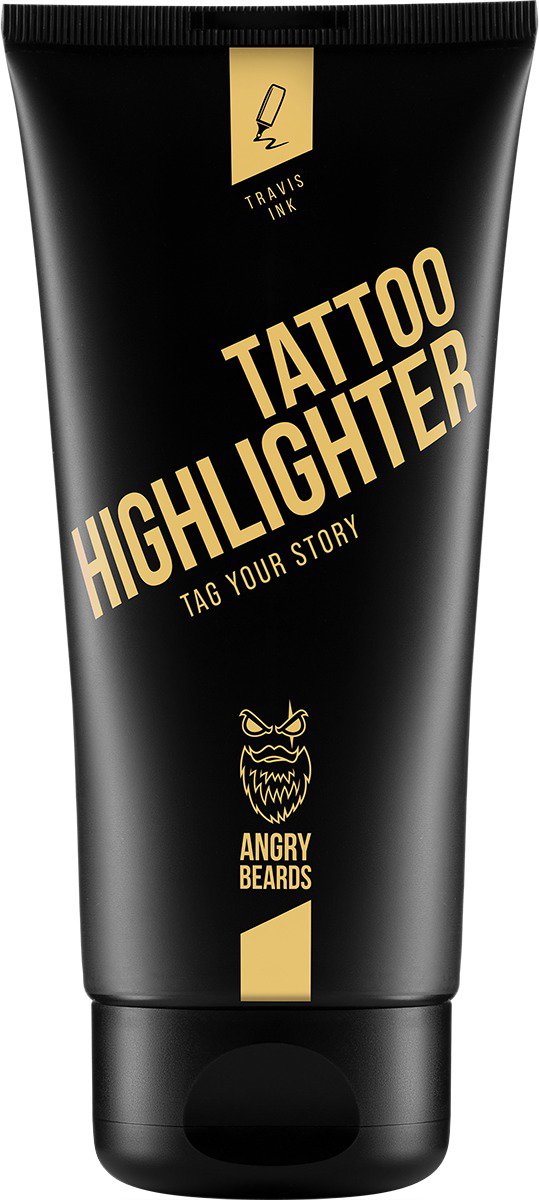 ANGRY BEARDS Tattoo Hightlighter Travis Ink 50 ml Tělový krém