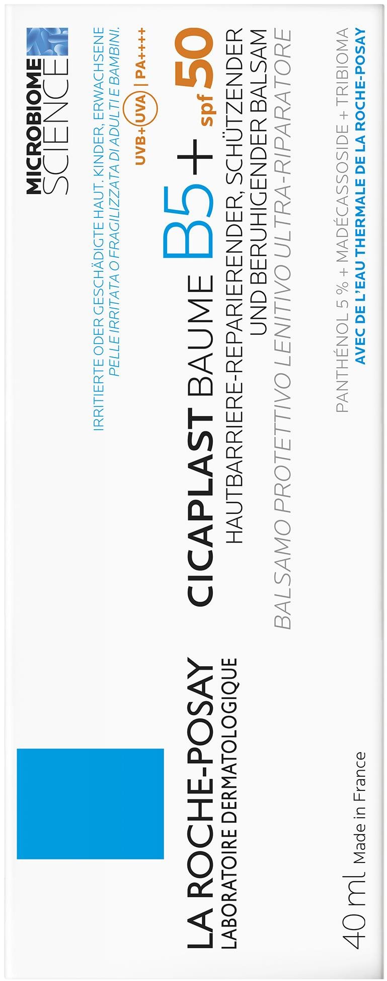 LA ROCHE-POSAY Cicaplast B5+ SPF 50 balzsam 40 ml Arckrém