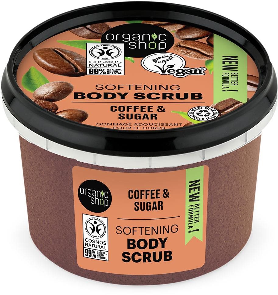 ORGANIC SHOP Kávé és cukor 250 ml Testradír