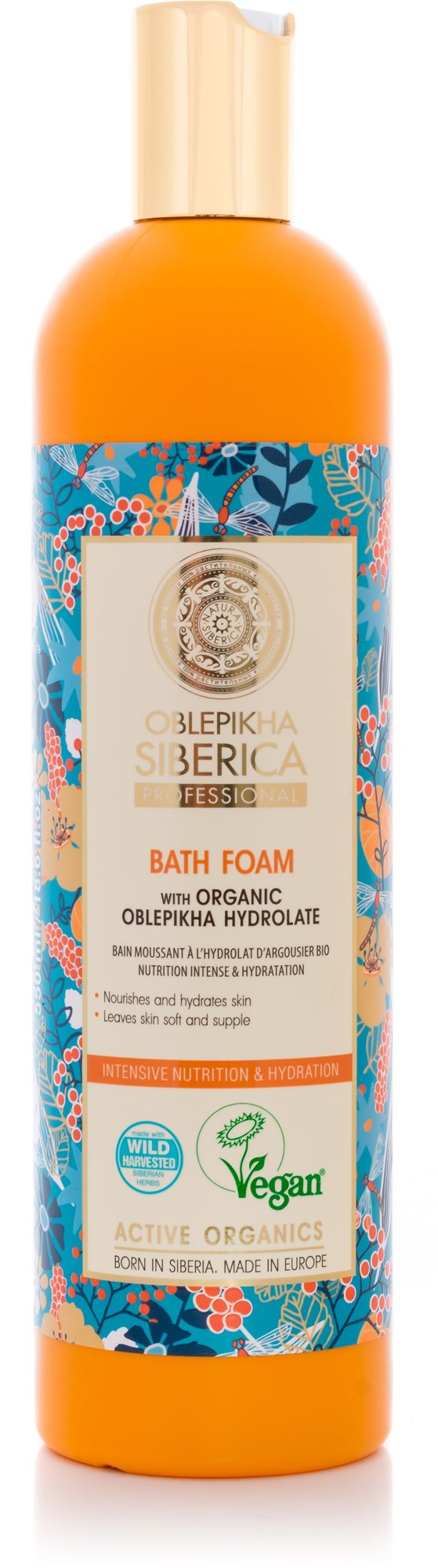 NATURA SIBERICA Oblepikha Bath Foam Intensive Nutrition & Hydration...