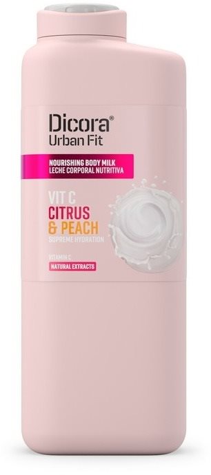 DICORA Urban Fit Body Lotion Vit C Peach & Citrus 400 ml Telové...