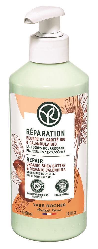 YVES ROCHER Regeneračné telové mlieko 390 ml Telové mlieko