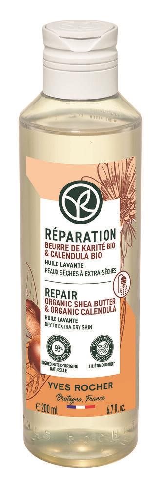 YVES ROCHER Regeneračný sprchový olej 200 ml Sprchový olej