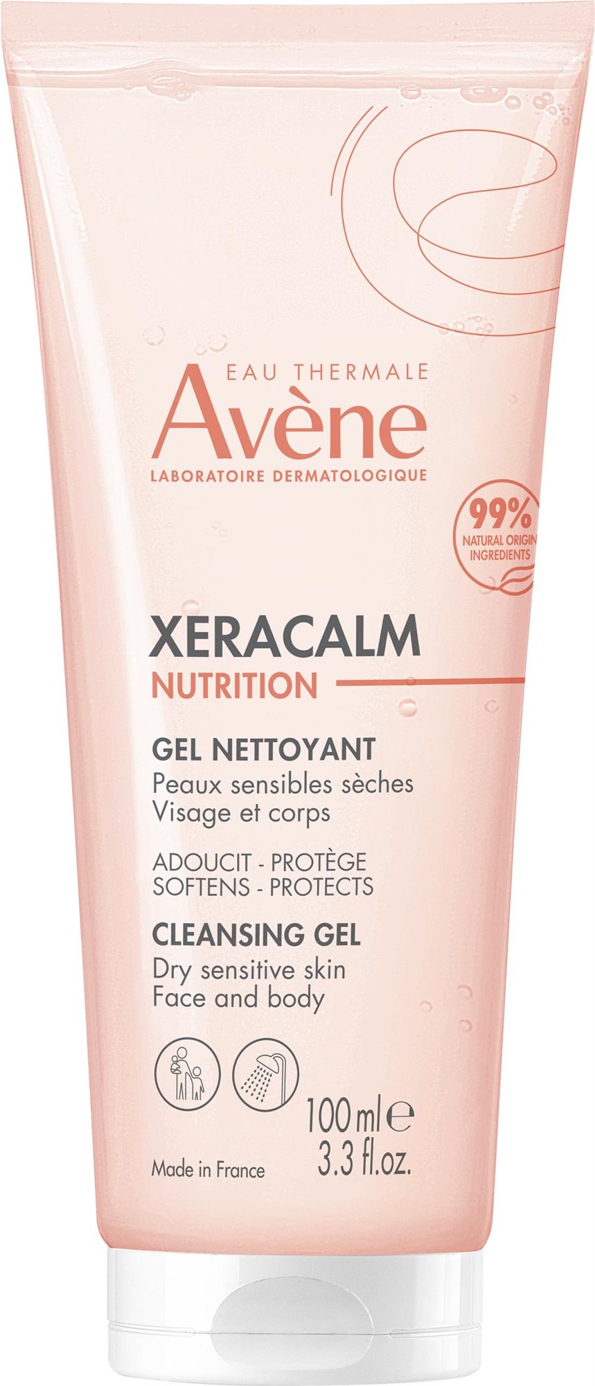 AVENE XeraCalm Nutrition 100ml Tusfürdő