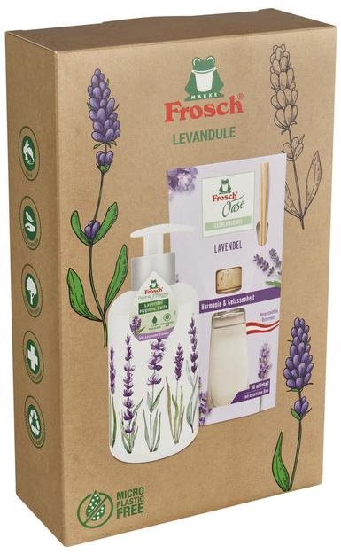 Frosch Levandule 390 ml Kozmetikai ajándékcsomag