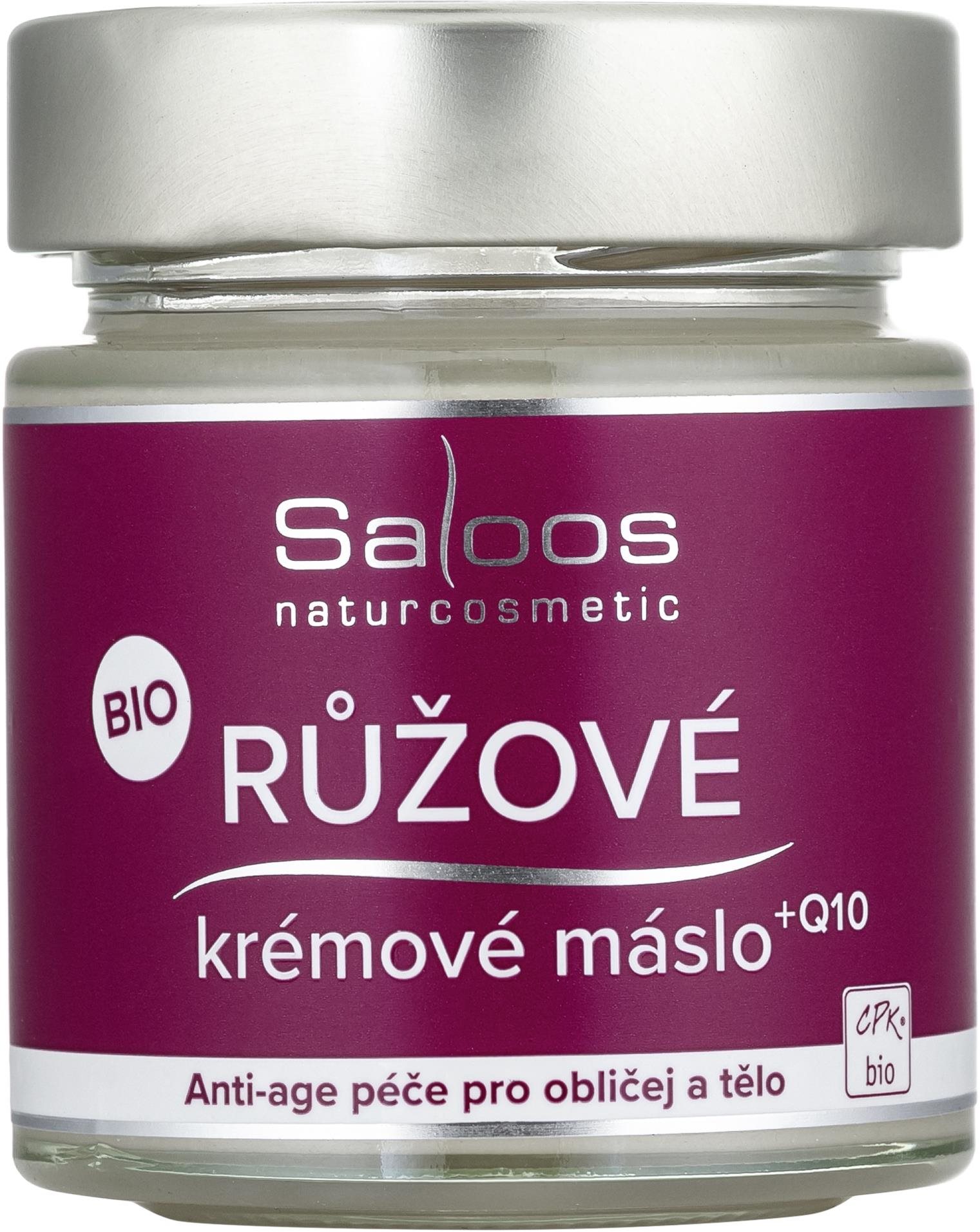 SALOOS Bio Ružové krémové maslo 110 ml Telové maslo