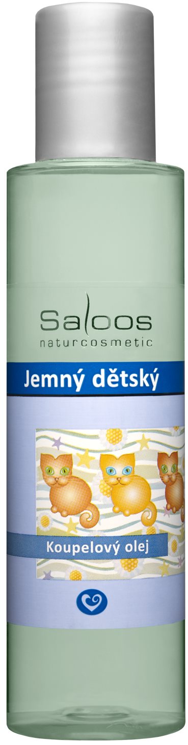 SALOOS Kúpeľový olej Jemný detský 125 ml Olej do kúpeľa
