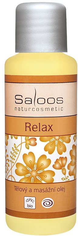 SALOOS Bio Telový a masážny olej Relax 50 ml Masážny olej