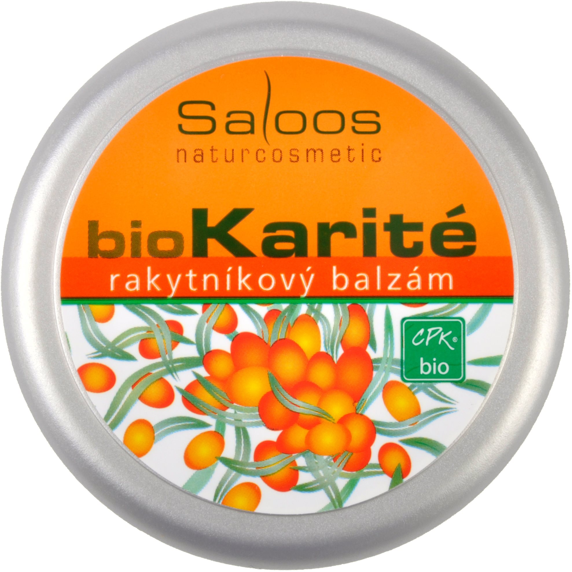 SALOOS Bio karité Rakytníkový balzam 50 ml Telový krém