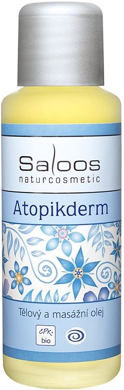 SALOOS Bio Telový a masážny olej Atopikderm 50 ml Masážny olej
