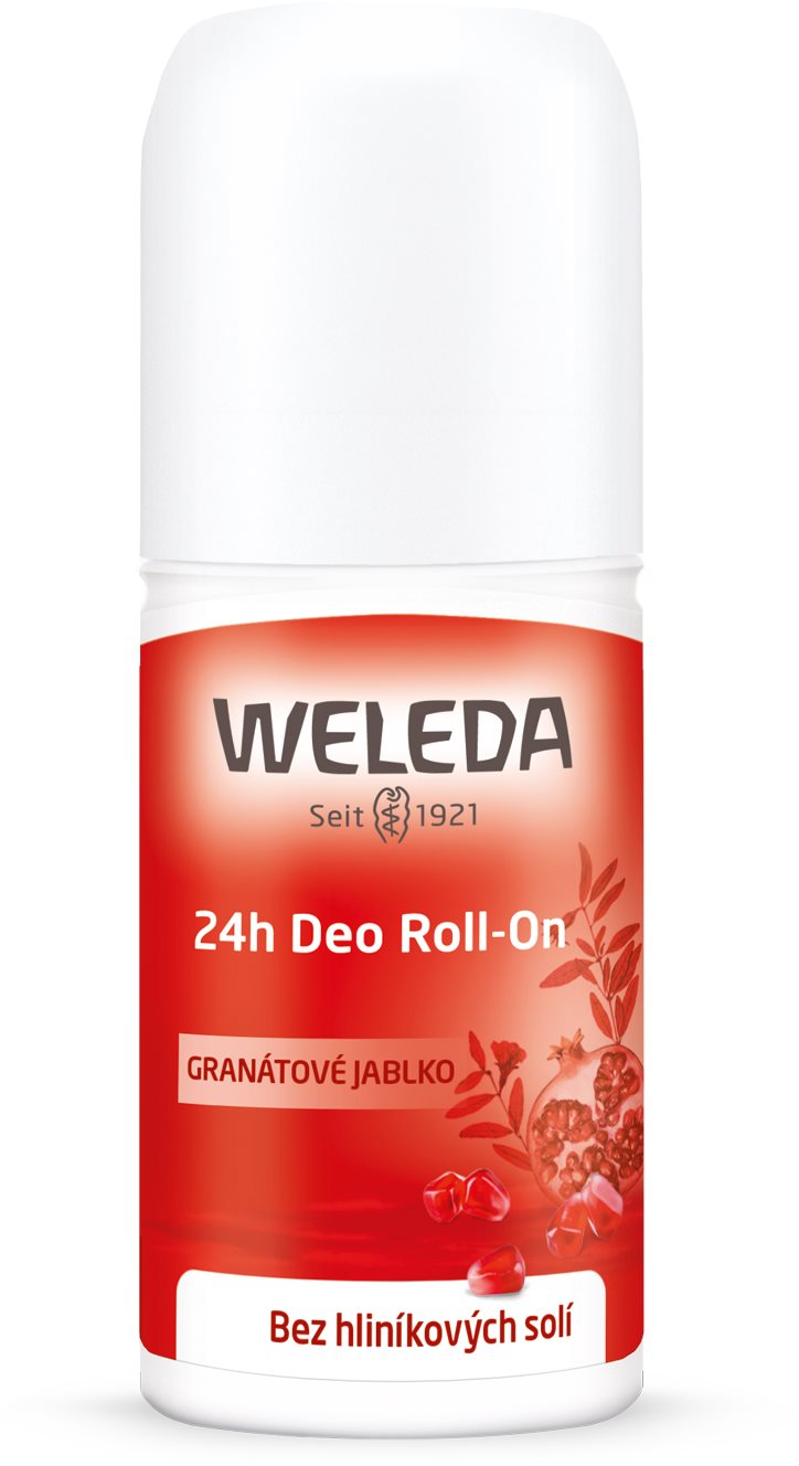 WELEDA Granátové jablko 24h Deo Roll-on 50 ml Dezodorant