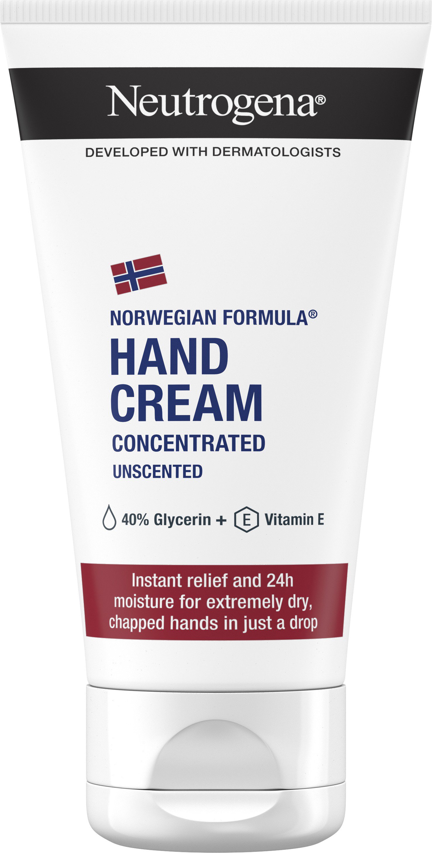 NEUTROGENA Concentrated Unscented Hand Cream 75 ml Krém na ruky