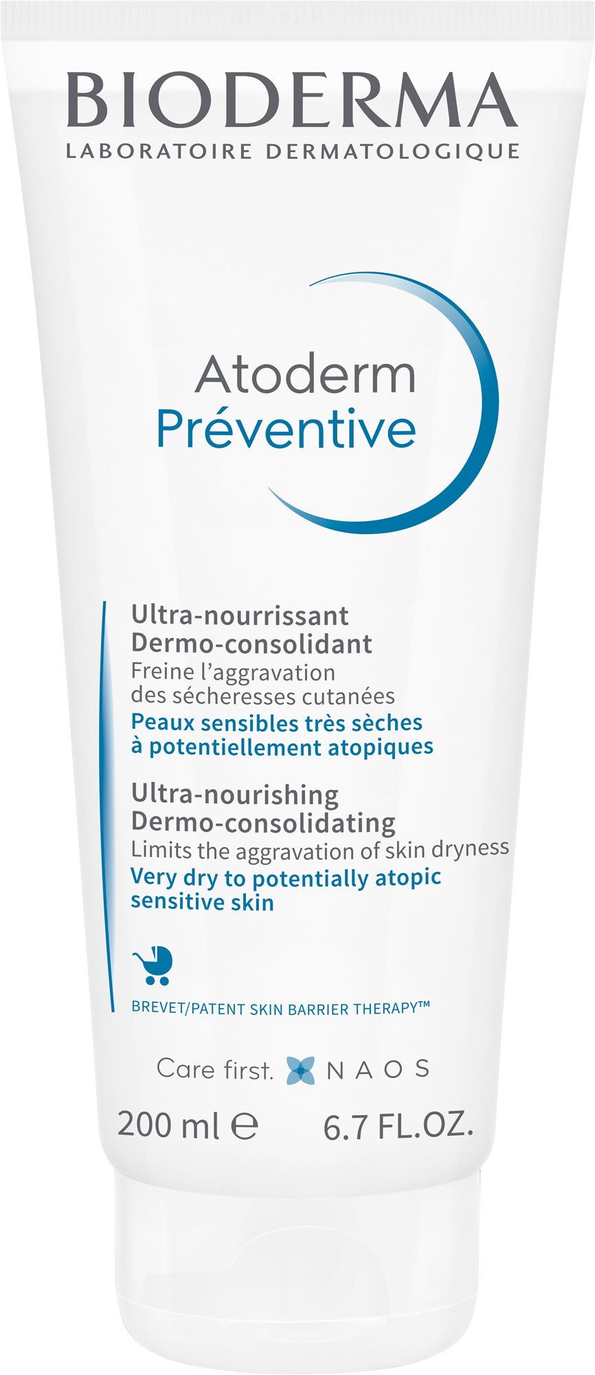 BIODERMA Atoderm Préventive 200 ml Telový krém