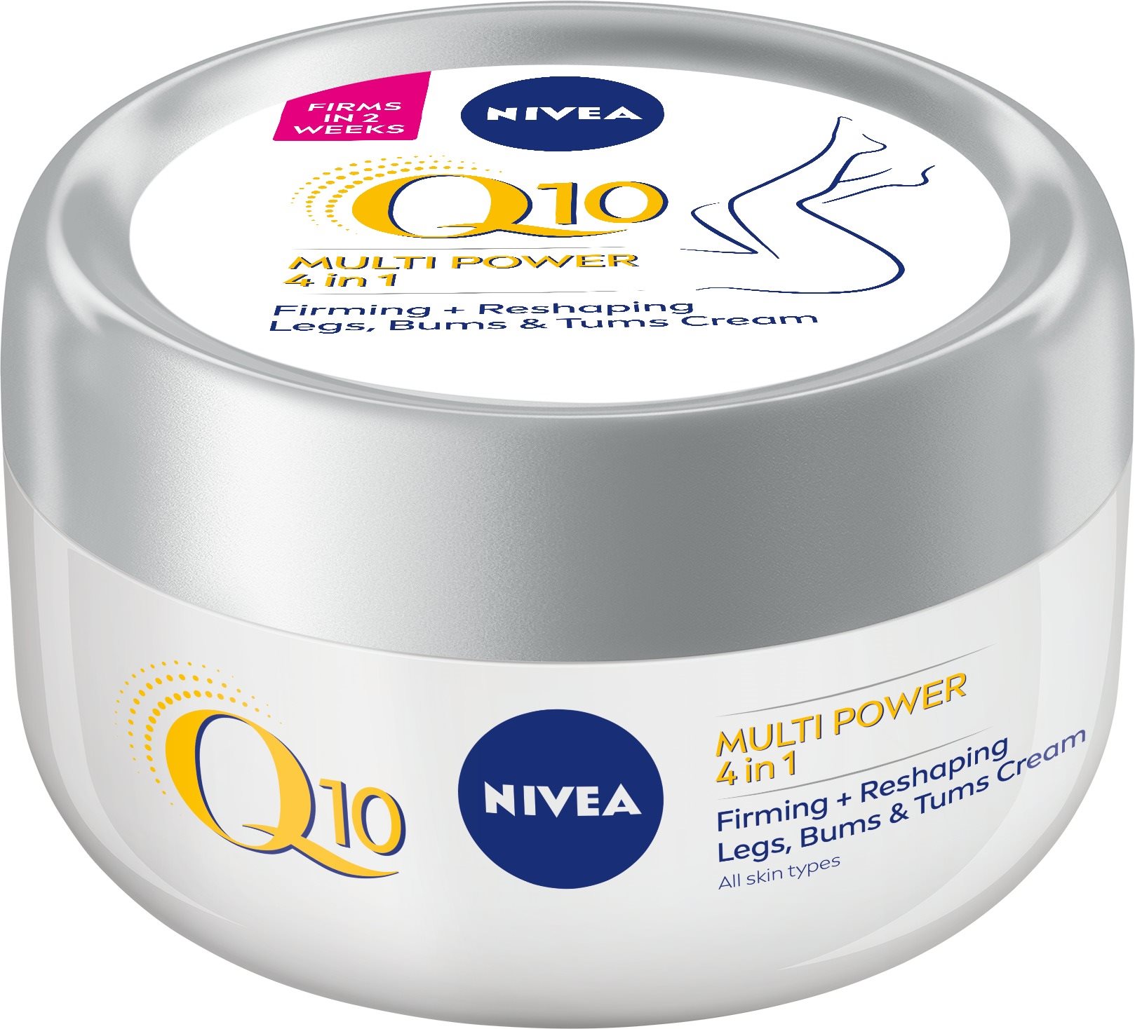 NIVEA Firming + Reshaping Q10 Plus Body Creme 300 ml Telový krém