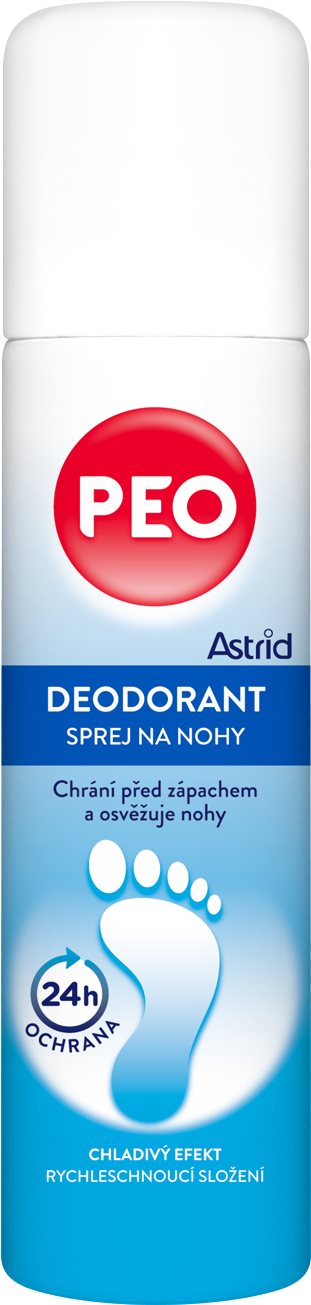 ASTRID PEO Dezodoráló lábspray 150 ml Lábspray