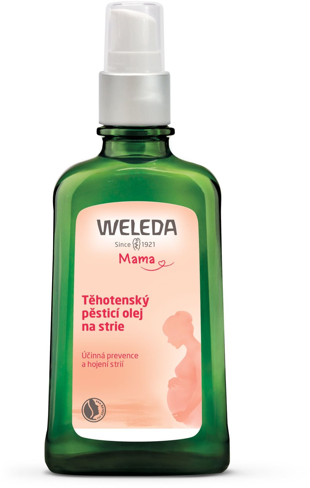 WELEDA Tehotenský ošetrujúci olej na strie 100 ml Masážny olej
