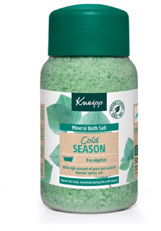 KNEIPP Soľ do kúpeľa Nachladnutie 500 g Soľ do kúpeľa