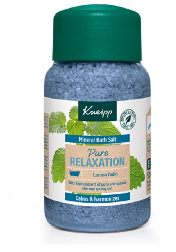 KNEIPP Soľ do kúpeľa Dokonalá relaxácia 500 g Soľ do kúpeľa
