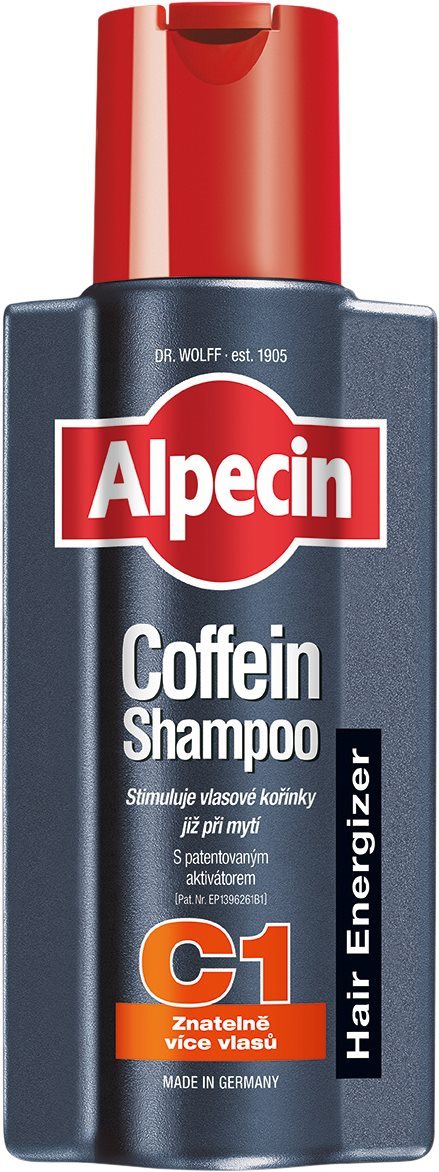 ALPECIN Coffein Shampoo C1 250 ml Pánsky šampón