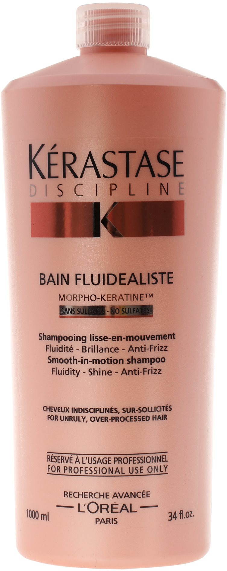 KÉRASTASE Discipline Bain Fluidealiste Sans Sulfate 1l Sampon