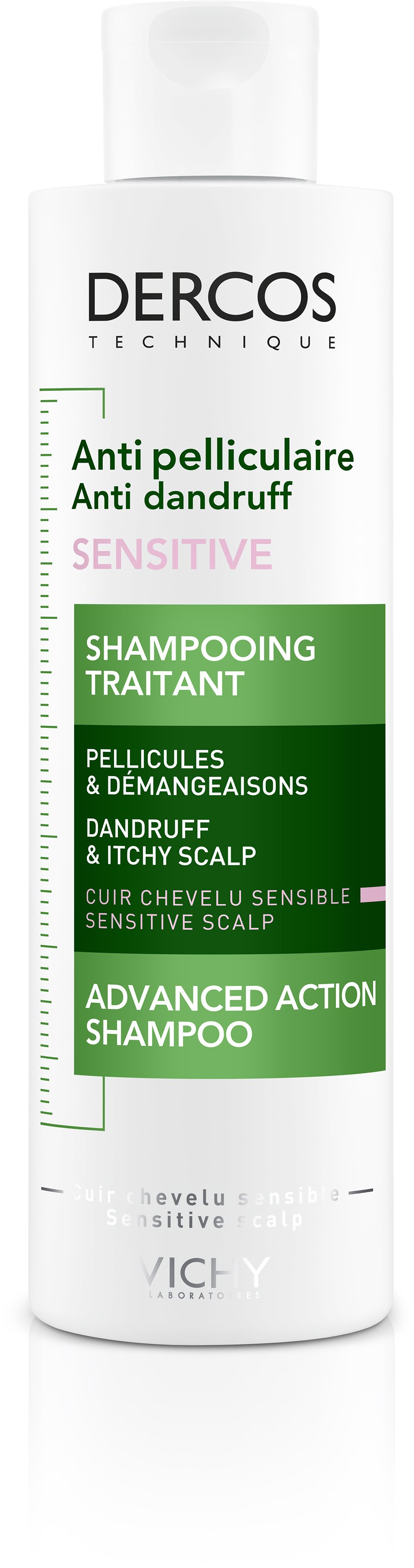 VICHY Dercos Šampón proti lupinám na citlivú vlasovú pokožku 200 ml...