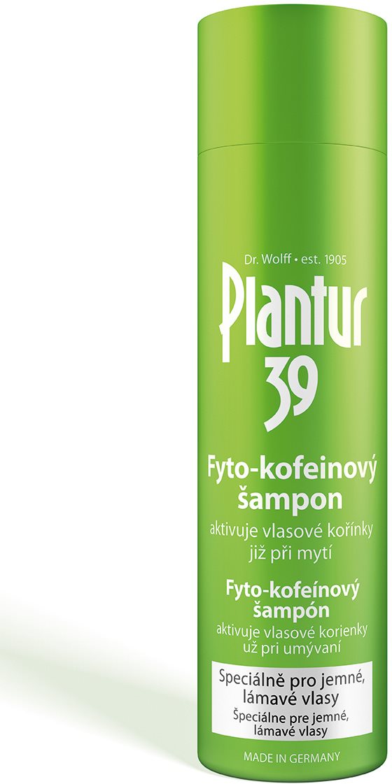 PLANTUR39 Fyto-kofeínový šampón pre jemné vlasy 250 ml Šampón