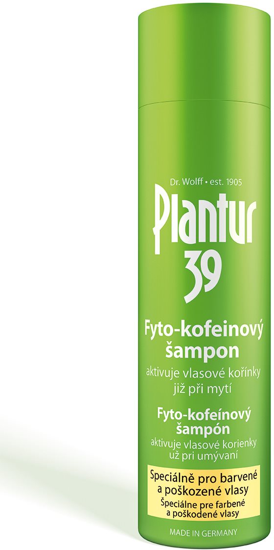 PLANTUR39 Fyto-Kofeinový šampón pre farbené vlasy 250 ml Šampón