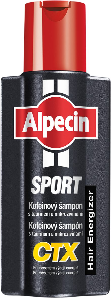 ALPECIN Šport Coffein Shampoo CTX 250 ml Pánsky šampón