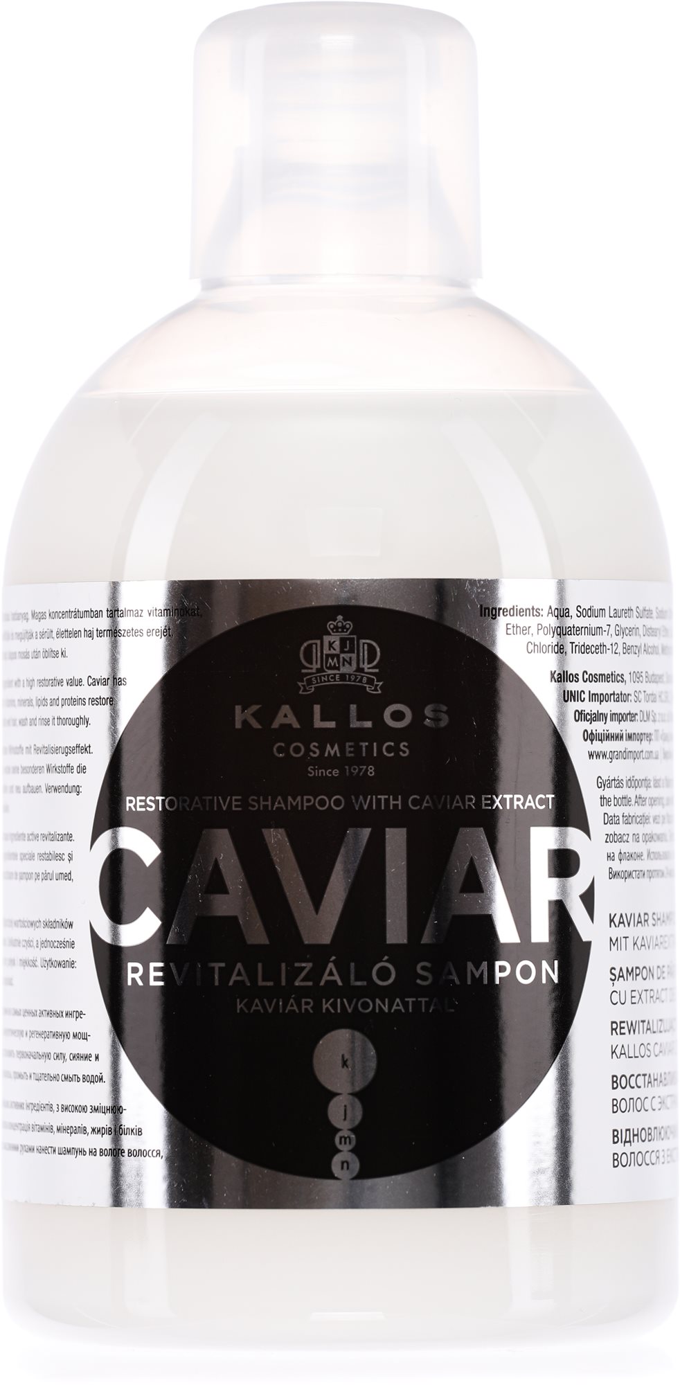 KALLOS Biotin Hair Mask 1000 ml Maska na vlasy