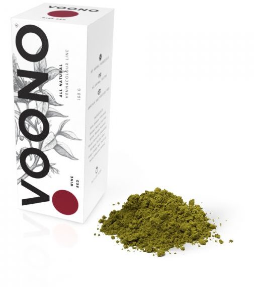 VOONO Wine red 100 g Henna na vlasy