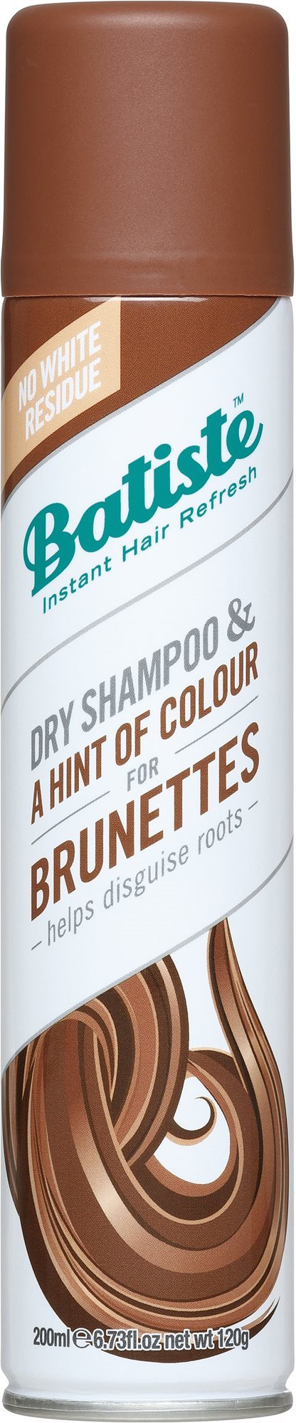 BATISTE Medium and Brunette 200 ml Suchý šampon