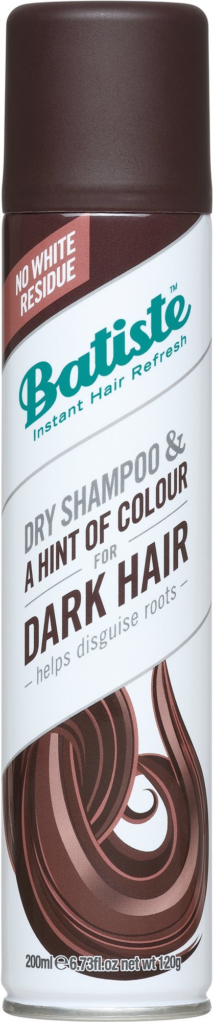 BATISTE Dark and Deep Brown 200 ml Suchý šampon